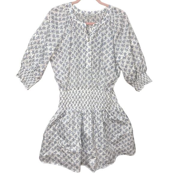 Rails Milana Mini Dress Size Large Summer Vacation Bohemian Feminine Floral - Picture 3 of 13